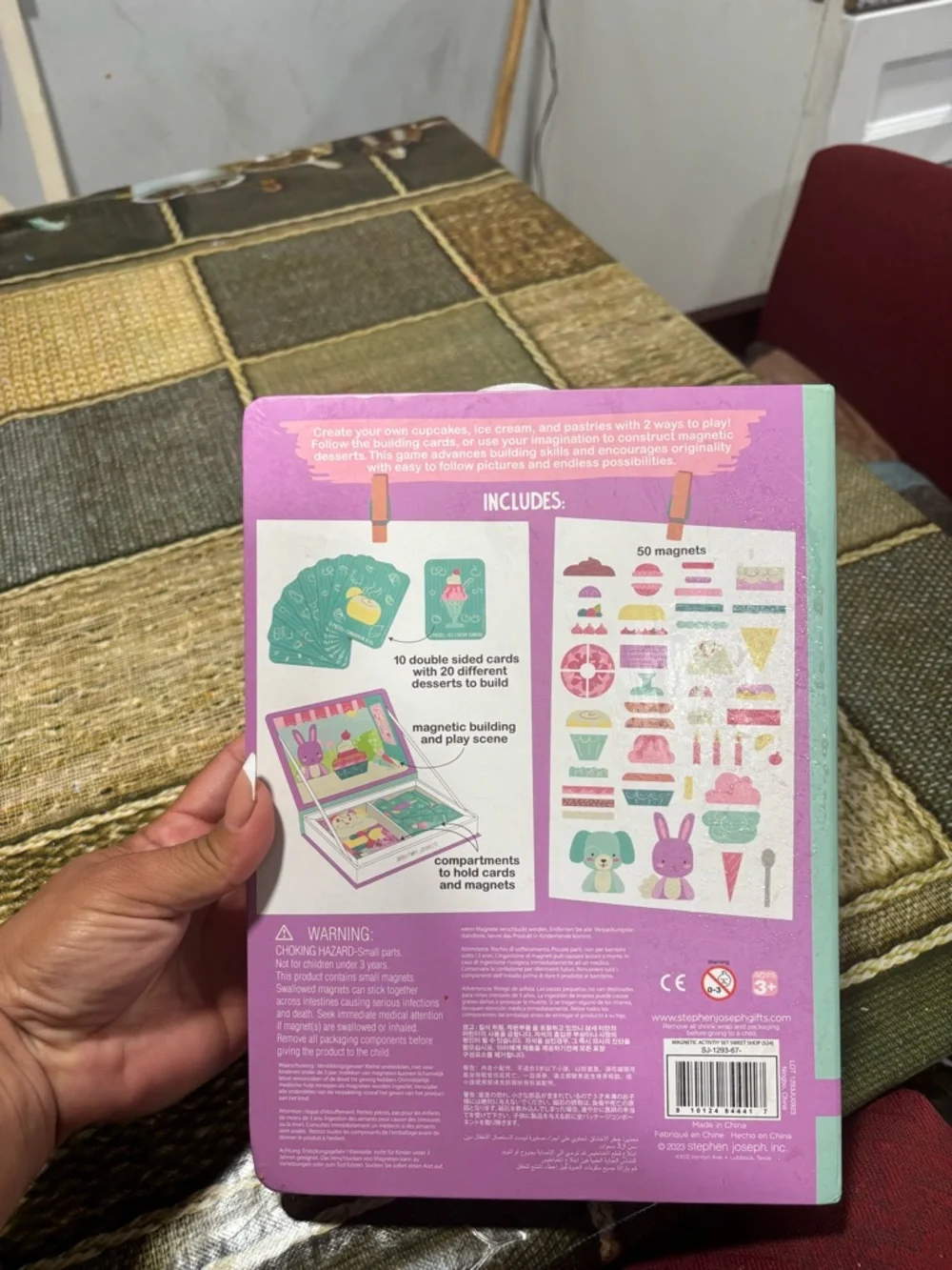 Magnetic Activity Set - Sweet Shop (Pink)